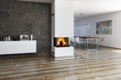 Heatconnect 3-zijdige liftdeurhaard